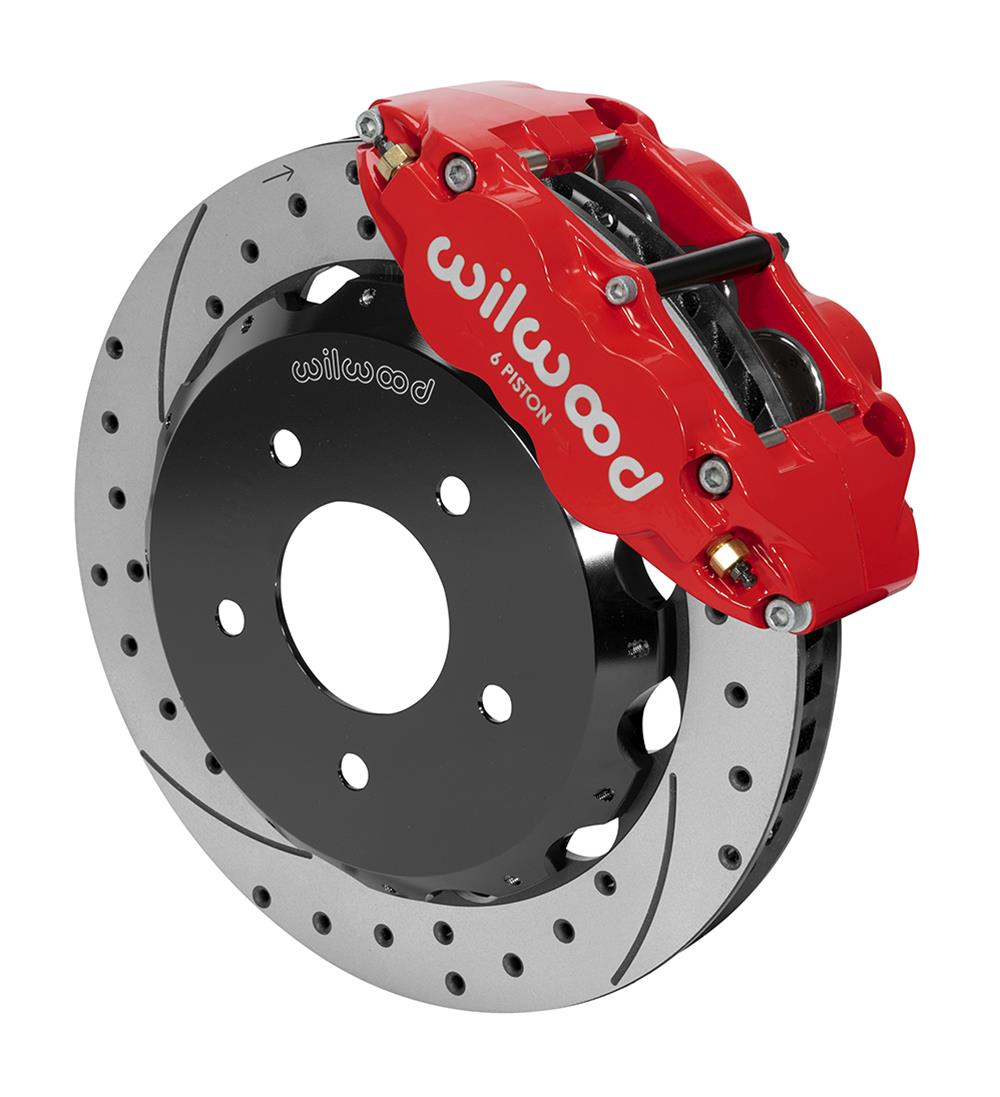 Wilwood Forged Narrow Superlite 4R Big Brake Front Brake Kits 140-13880-DR