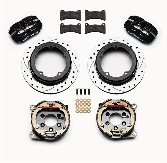 Wilwood Forged DynaPro Low-Profile Rear Parking Brake Kits 140-13952-D