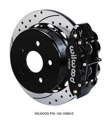 Wilwood Forged Narrow Superlite 4R Big Brake Rear Parking Brake Kits 140-13969-D
