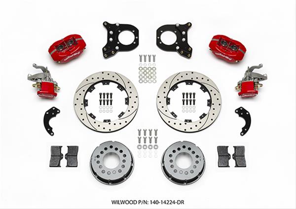 Wilwood Forged Dynalite MC4 Rear Parking Brake Kits 140-14224-DR