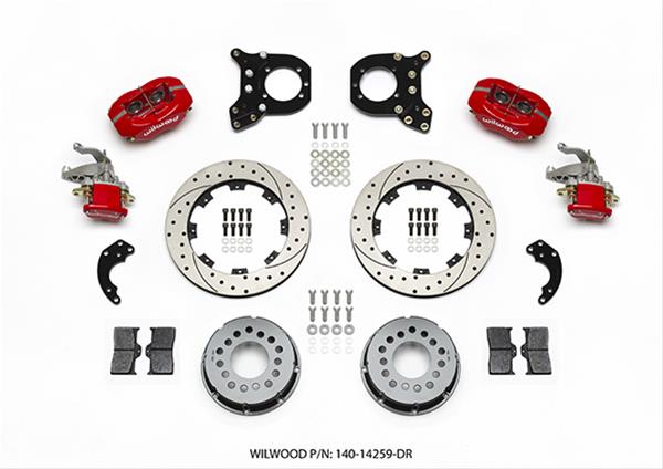 Wilwood Forged Dynalite MC4 Rear Parking Brake Kits 140-14259-DR