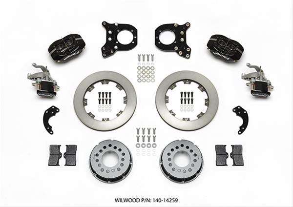 Wilwood Forged Dynalite MC4 Rear Parking Brake Kits 140-14259