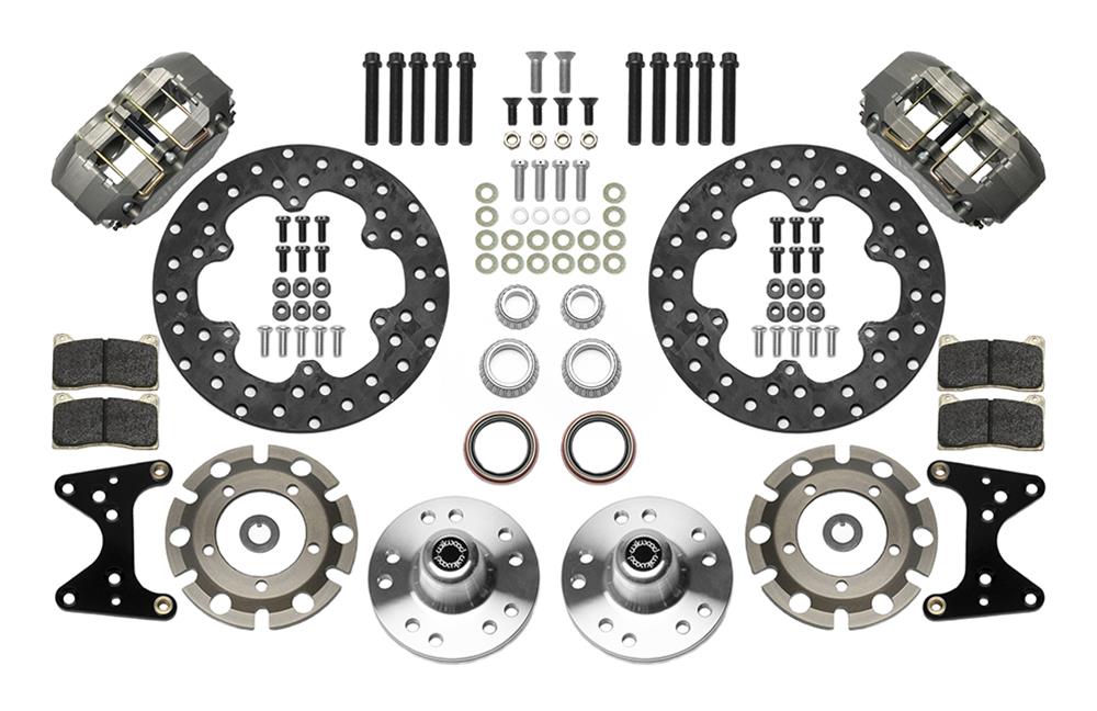 Wilwood DynaPro Lug-Mount Front Dynamic Drag Brake Kits 140-14416-D
