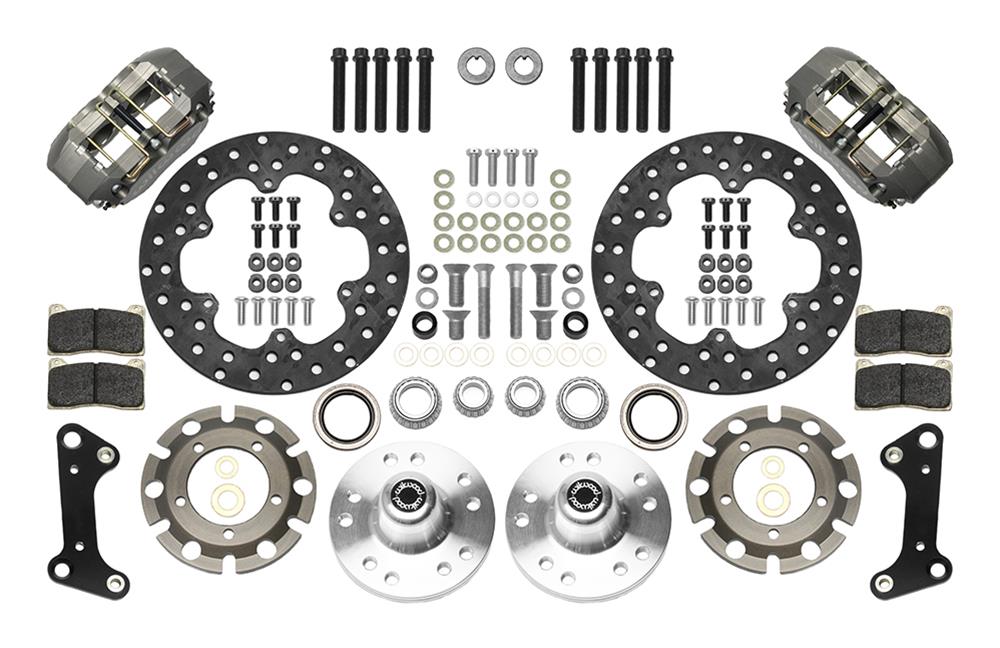 Wilwood DynaPro Lug-Mount Front Dynamic Drag Brake Kits 140-14417-D