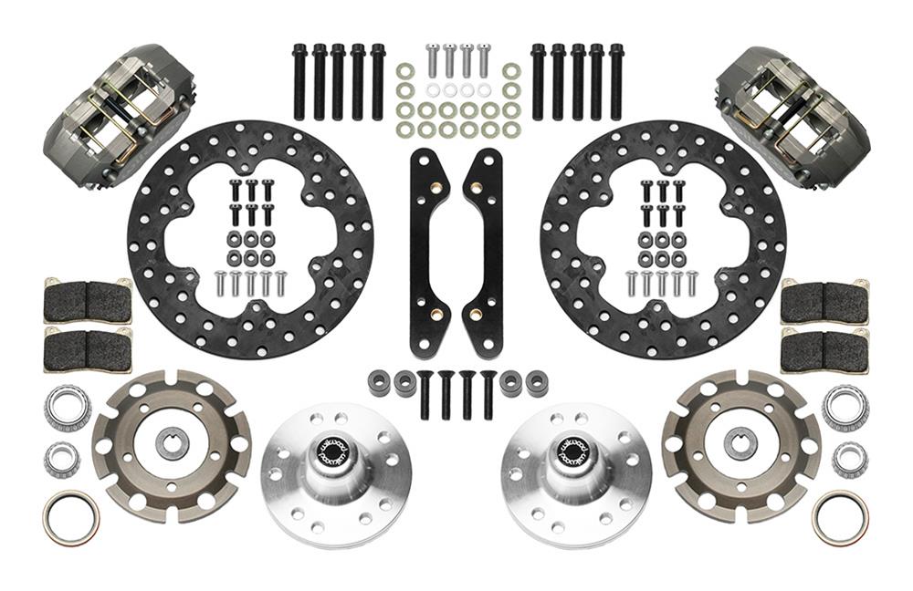 Wilwood DynaPro Lug-Mount Front Dynamic Drag Brake Kits 140-14418-D