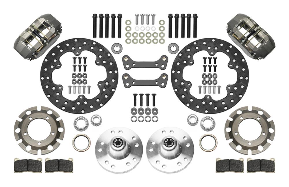Wilwood DynaPro Lug-Mount Front Dynamic Drag Brake Kits 140-14421-D