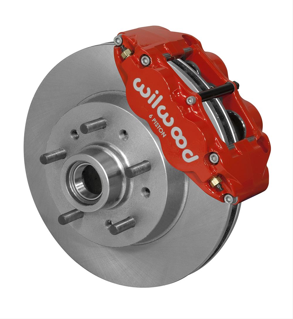 Wilwood Classic Series Forged Narrow Superlite 6R Front Brake Kits 140-14474-R