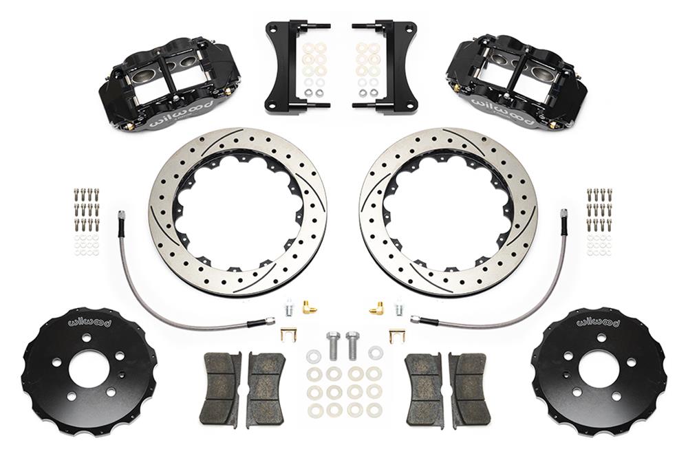 Wilwood Forged Narrow Superlite 6R Big Brake Front Brake Kits 140-14487-D