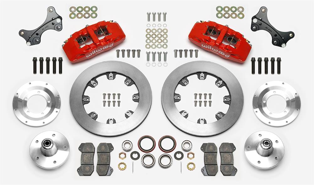 Wilwood Forged DynaPro 6 Big Brake Front Brake Kits 140-14533-R