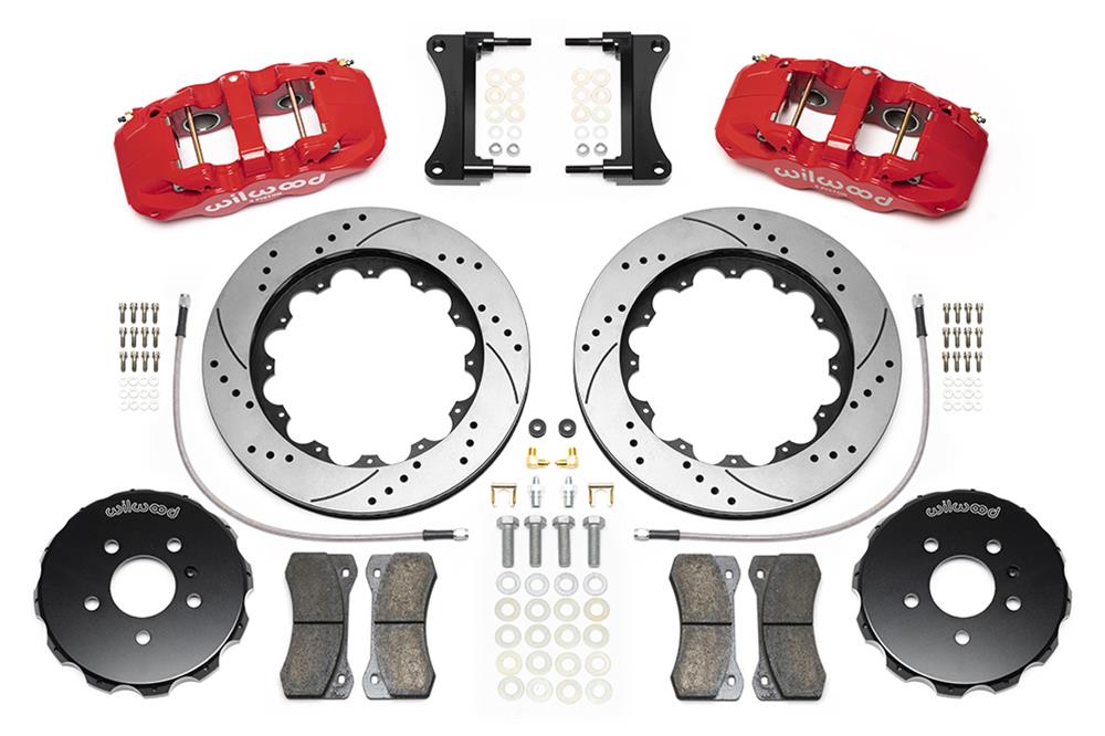 Wilwood AERO6 Big Brake Front Brake Kits 140-14584-DR