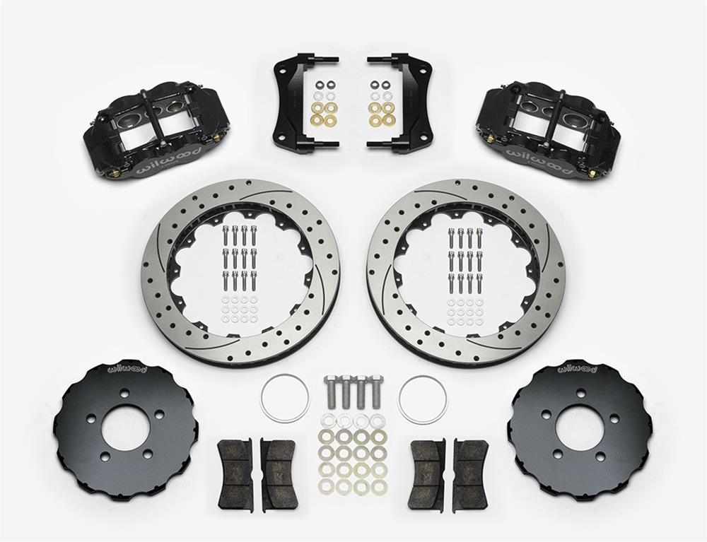Wilwood Forged Narrow Superlite 6R Big Brake Front Brake Kits 140-14680-D