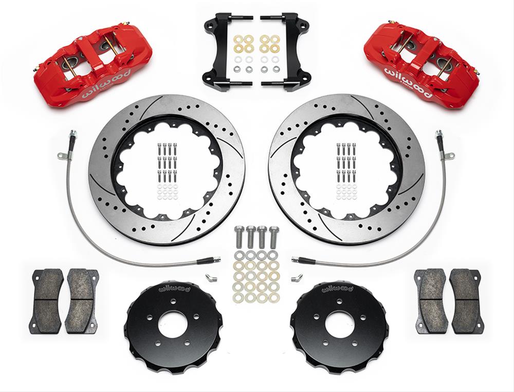Wilwood AERO6 Big Brake Front Brake Kits 140-14819-DR