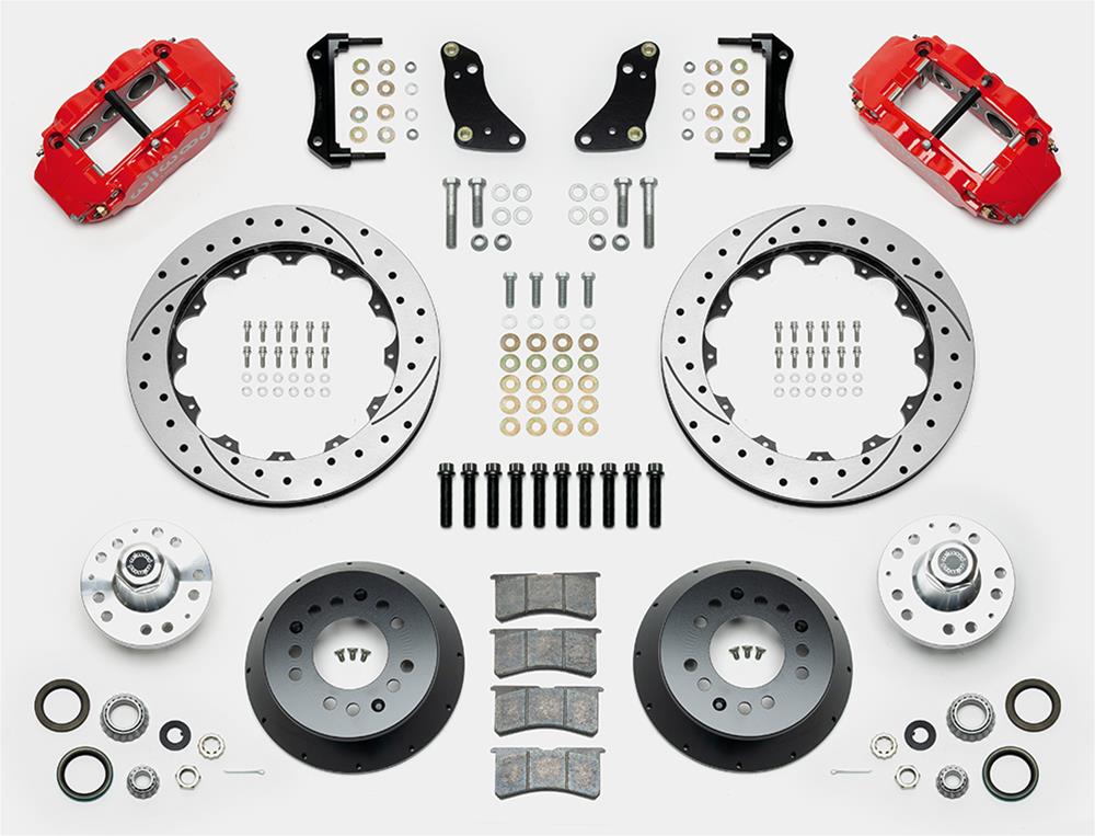 Wilwood Forged Narrow Superlite 6R Big Brake Front Brake Kits 140-14837-DR