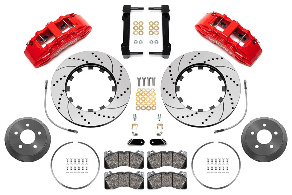 Wilwood SX6R Big Brake Dynamic Front Brake Kits 140-14925-DR