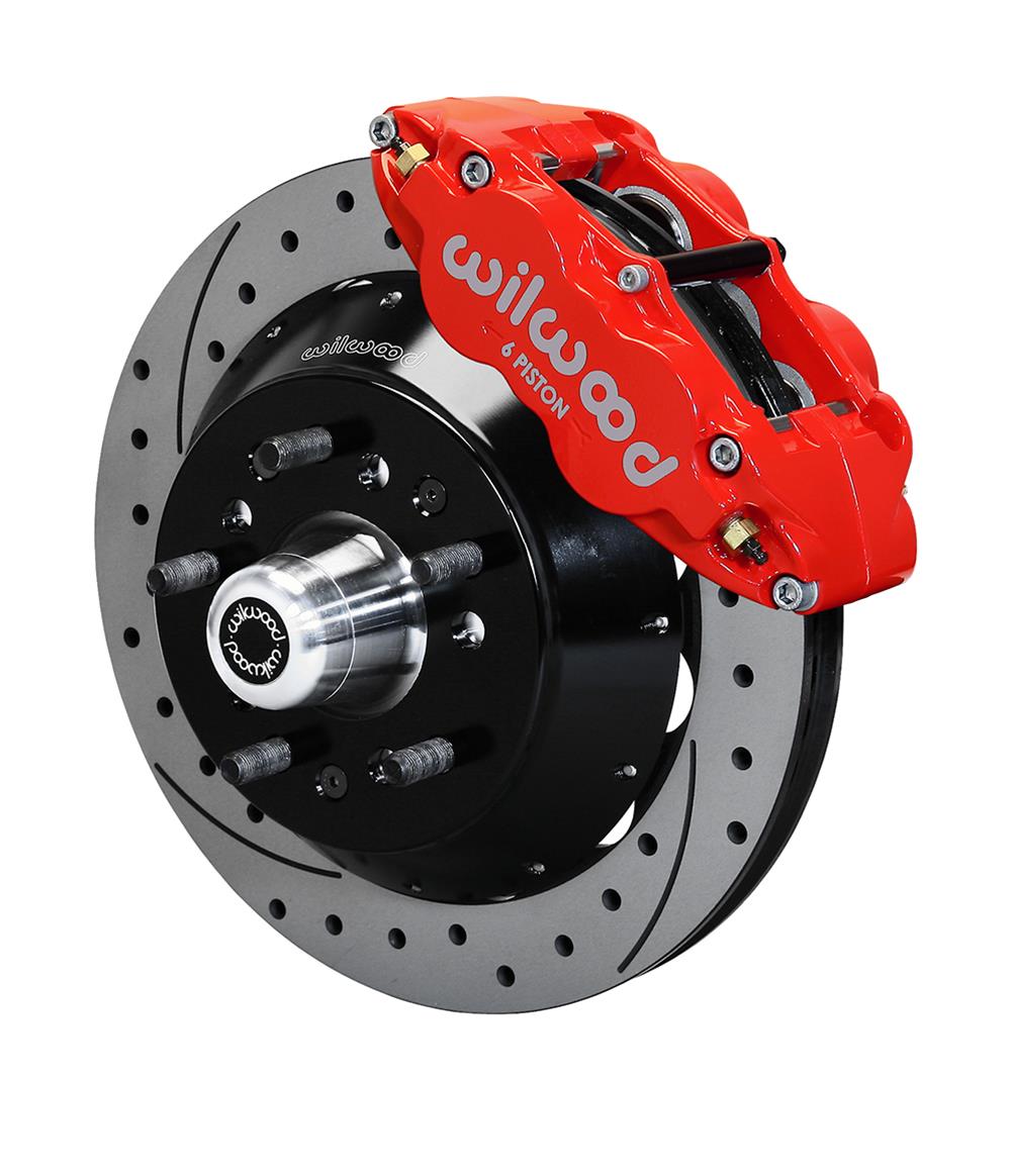 Wilwood Forged Narrow Superlite 6R Big Brake Front Brake Kits 140-15156-DR
