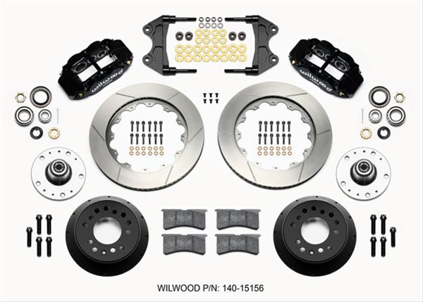 Wilwood Forged Narrow Superlite 6R Big Brake Front Brake Kits 140-15156