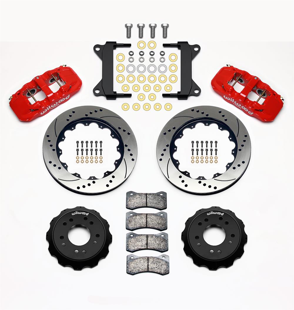 Wilwood AERO6 Big Brake Front Brake Kits 140-15305-DR