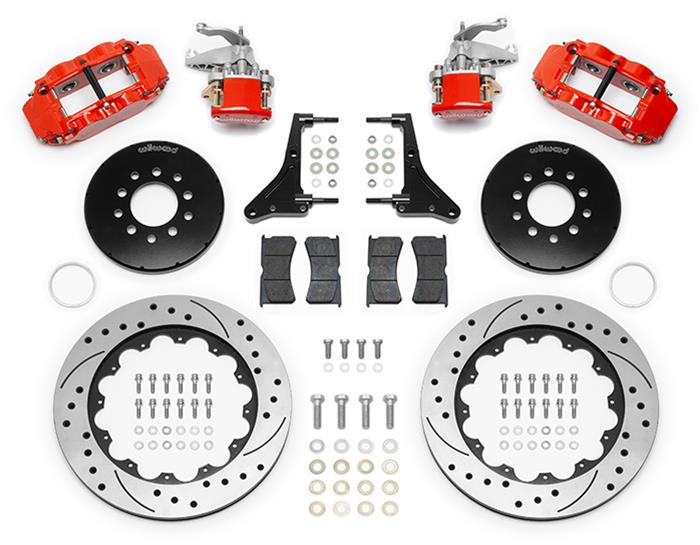 Wilwood Forged Narrow Superlite 4R-MC4 Big Brake Rear Parking Brake Kits 140-15348-DR