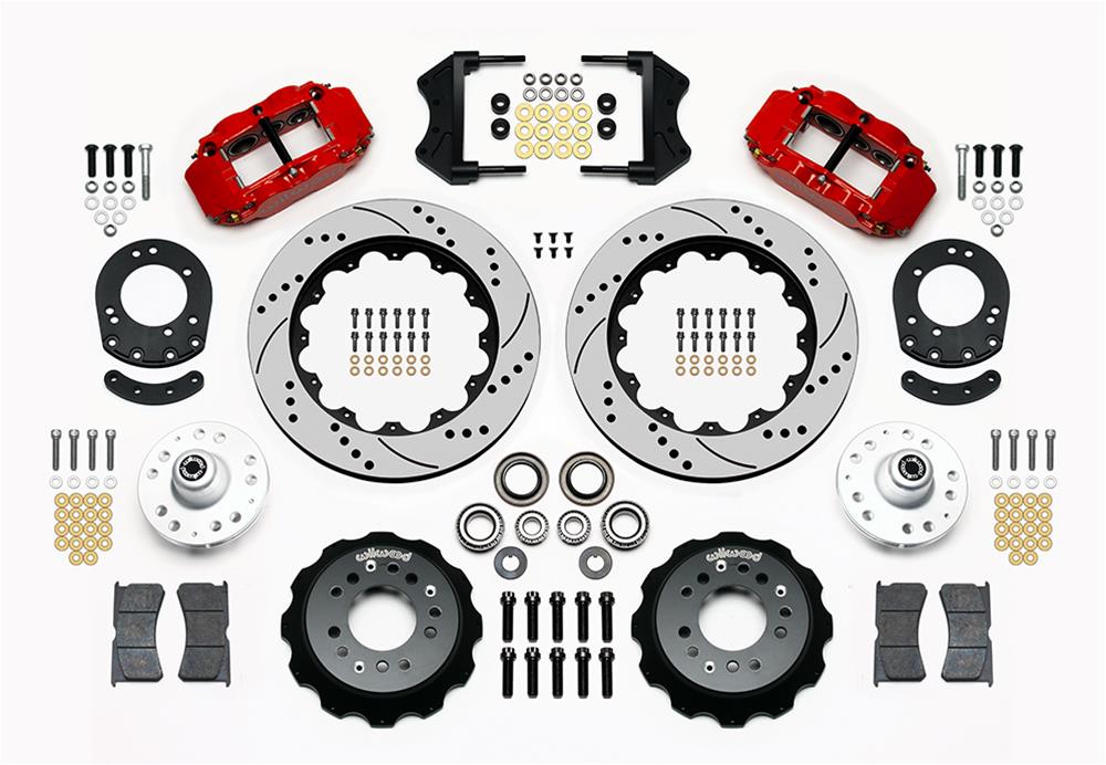 Wilwood Forged Narrow Superlite 6R Dust-Seal Big Brake Front Brake Kits 140-15407-DR