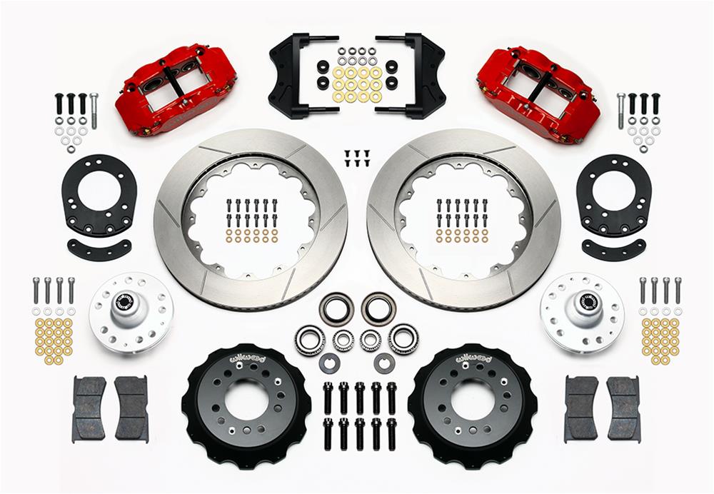 Wilwood Forged Narrow Superlite 6R Dust-Seal Big Brake Front Brake Kits 140-15407-R