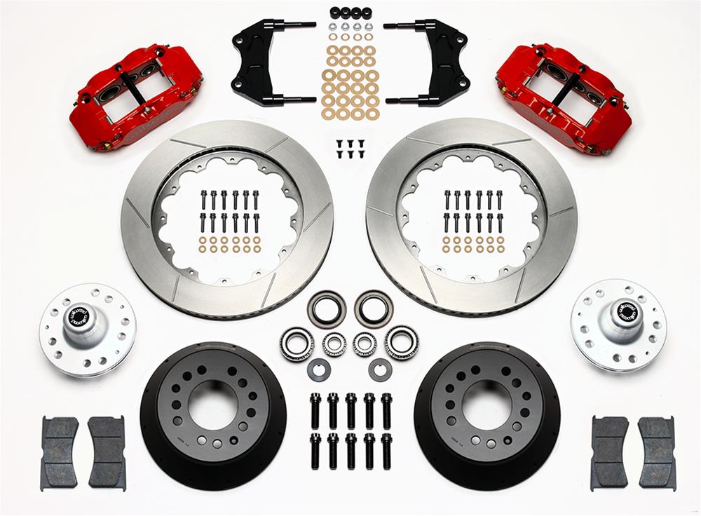 Wilwood Forged Narrow Superlite 6R Dust-Seal Big Brake Front Brake Kits 140-15410-R