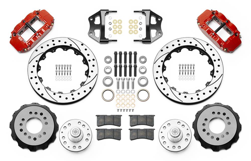 Wilwood Forged Narrow Superlite 6R Big Brake Front Brake Kits 140-15552-DR