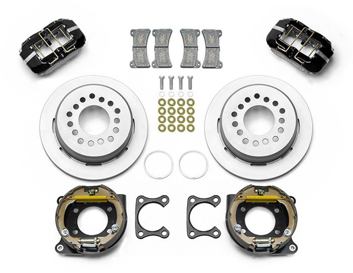 Wilwood Forged DynaPro Low-Profile Dust Seal Rear Parking Brake Kits 140-15601