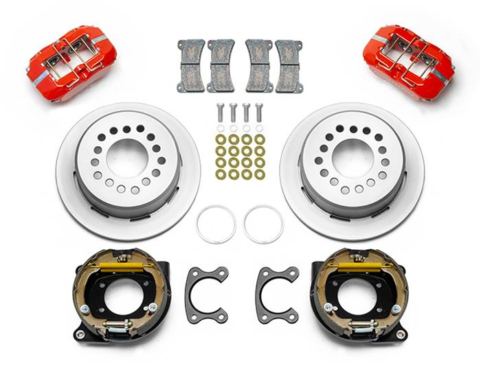 Wilwood Forged DynaPro Low-Profile Dust Seal Rear Parking Brake Kits 140-15603-R