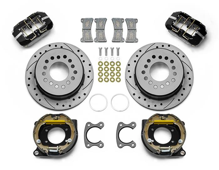 Wilwood Forged DynaPro Low-Profile Dust Seal Rear Parking Brake Kits 140-15603-D