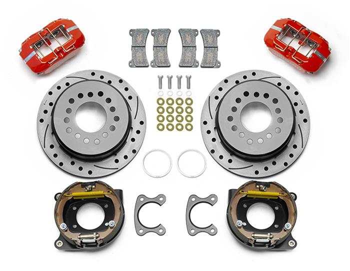 Wilwood Forged DynaPro Low-Profile Dust Seal Rear Parking Brake Kits 140-15604-DR