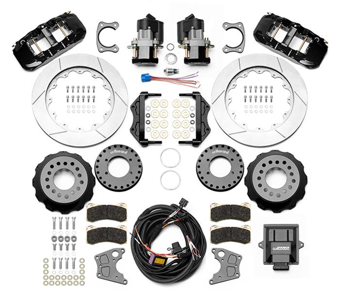 Wilwood AERO4 Rear Electronic Parking Brake Kits 140-15846
