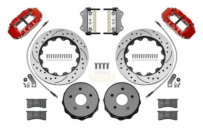 Wilwood Forged Narrow Superlite 4R Big Brake Rear Parking Brake Kits 140-15930-DR