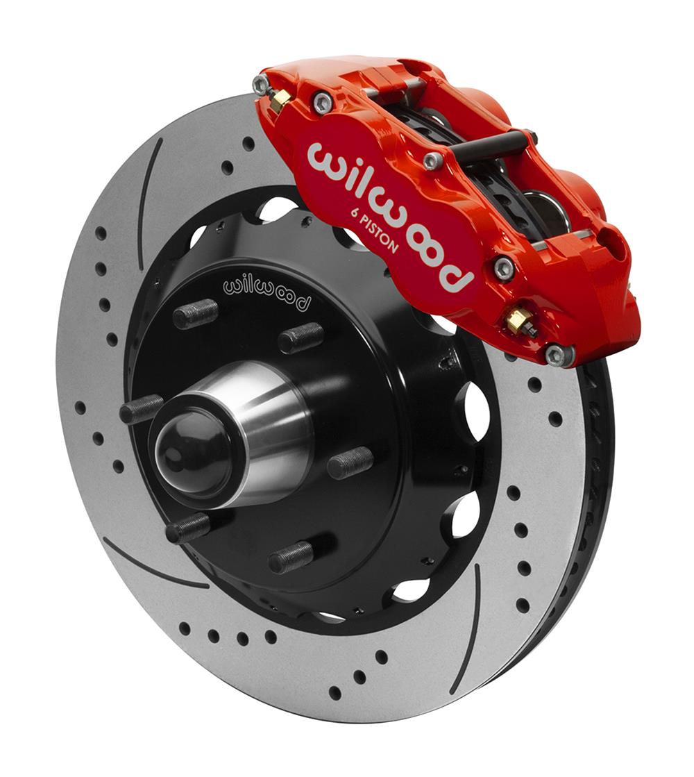 Wilwood Forged Narrow Superlite 6R Big Brake Front Brake Kits 140-15946-DR
