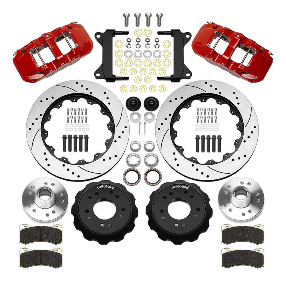 Wilwood AERO6 Big Brake Front Brake Kits 140-15951-DR