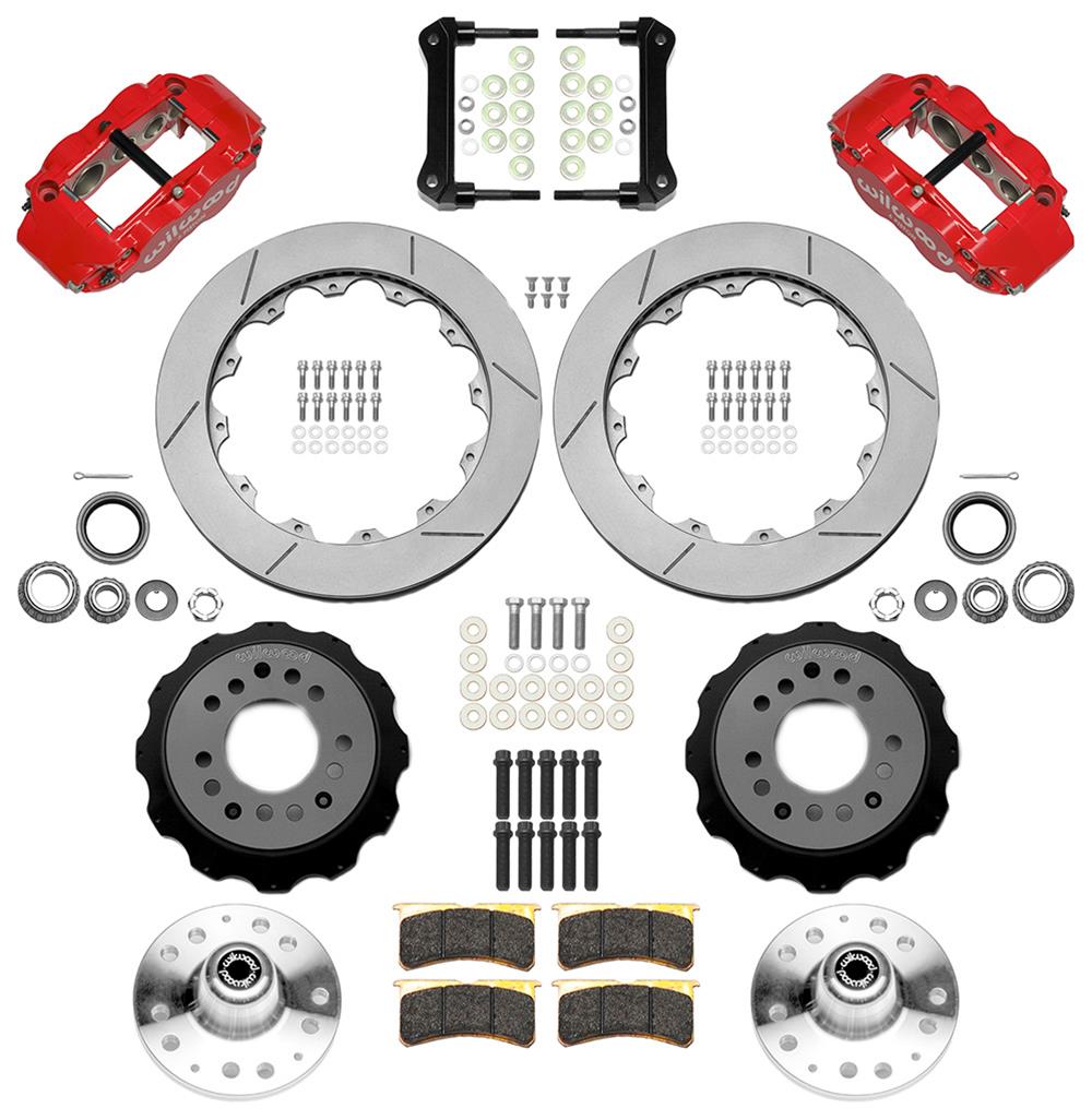 Wilwood Forged Narrow Superlite 6R Big Brake Front Brake Kits 140-15982-R