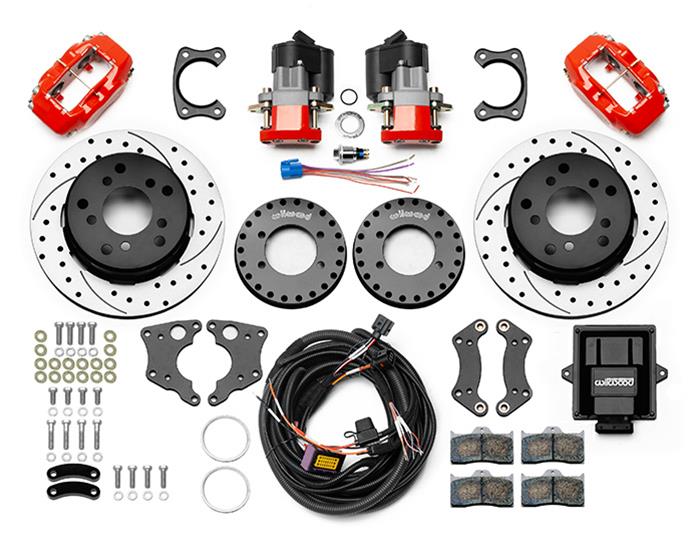 Wilwood Forged Dynalite Rear Electronic Parking Brake Kits 140-16138-DR