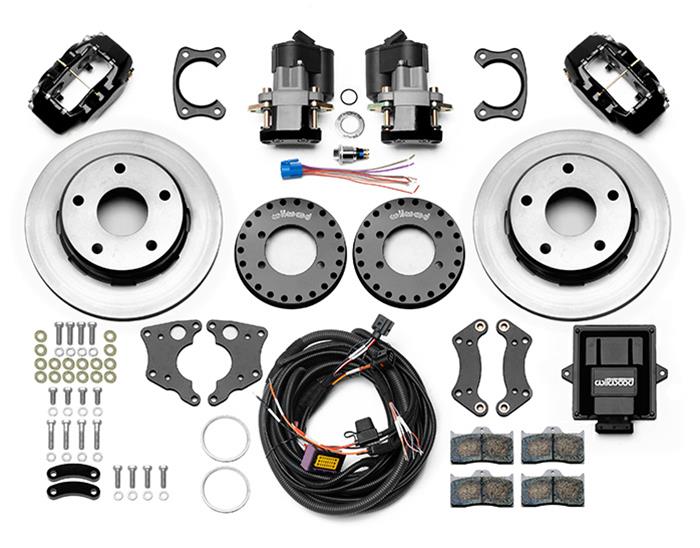 Wilwood Forged Dynalite Rear Electronic Parking Brake Kits 140-16138