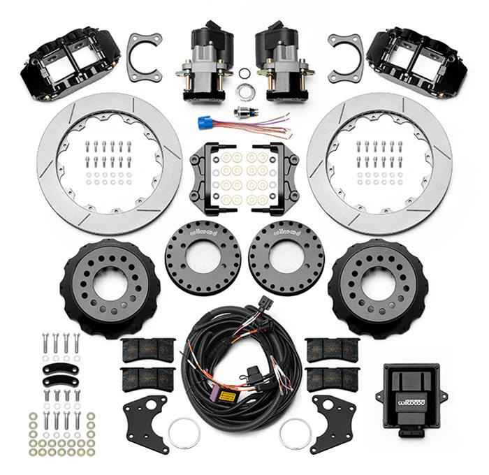 Wilwood Forged Narrow Superlite 4R Big Brake Rear Parking Brake Kits 140-16143