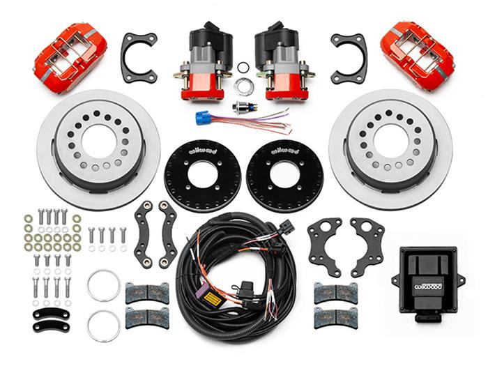 Wilwood Forged DynaPro Low-Profile Rear Electronic Parking Brake Kits 140-16153-R