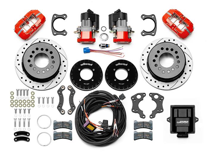Wilwood Forged DynaPro Low-Profile Rear Electronic Parking Brake Kits 140-16163-DR