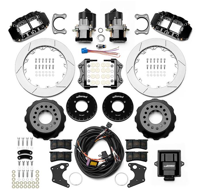 Wilwood Forged Narrow Superlite 4R Big Brake Rear Parking Brake Kits 140-16165