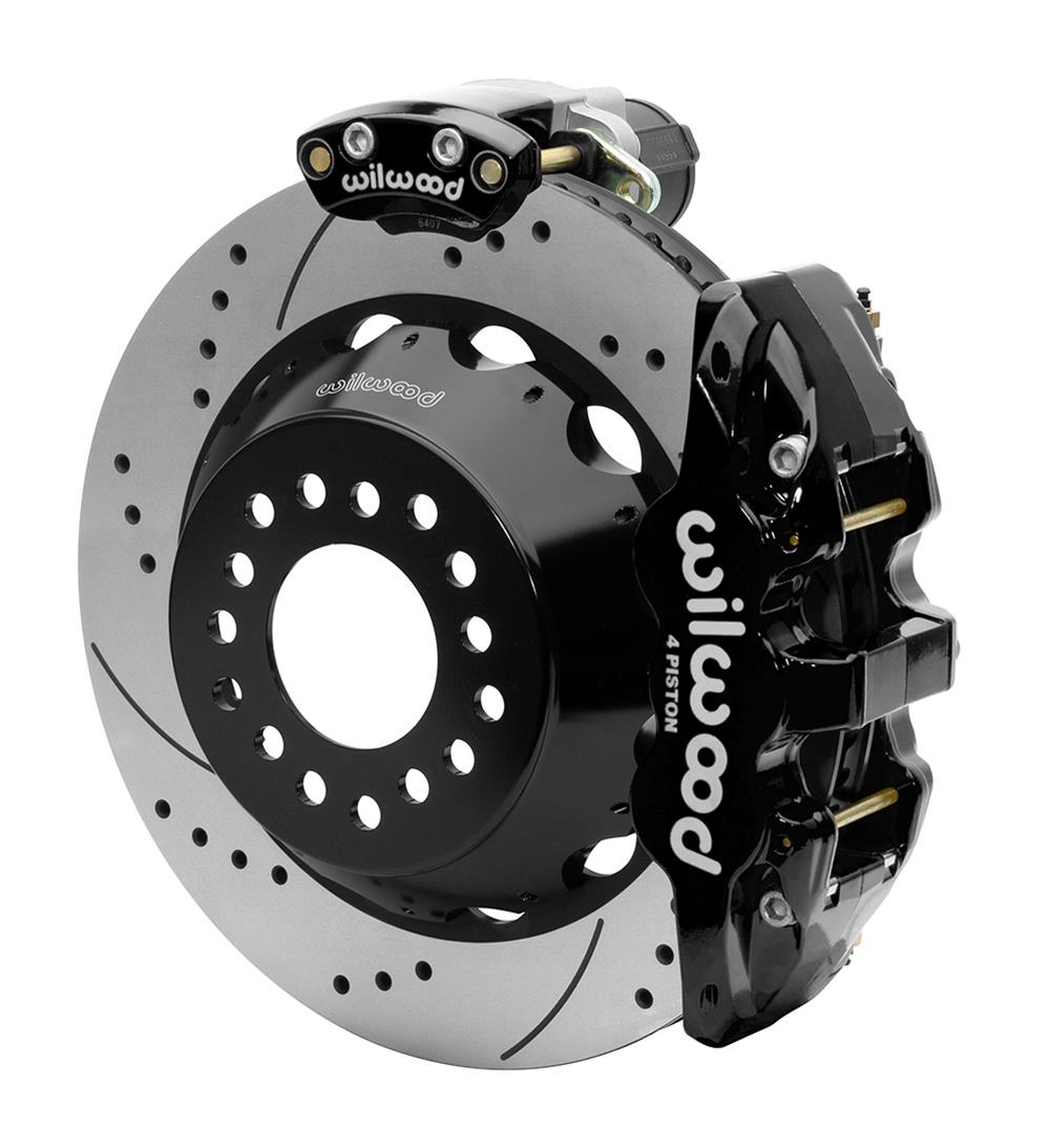 Wilwood AERO4 Rear Electronic Parking Brake Kits 140-16167-D
