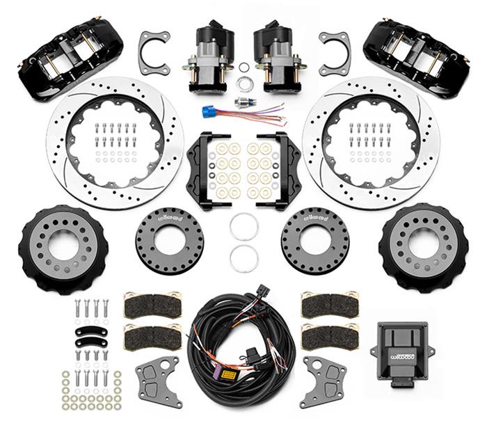 Wilwood AERO4 Rear Electronic Parking Brake Kits 140-16173-D