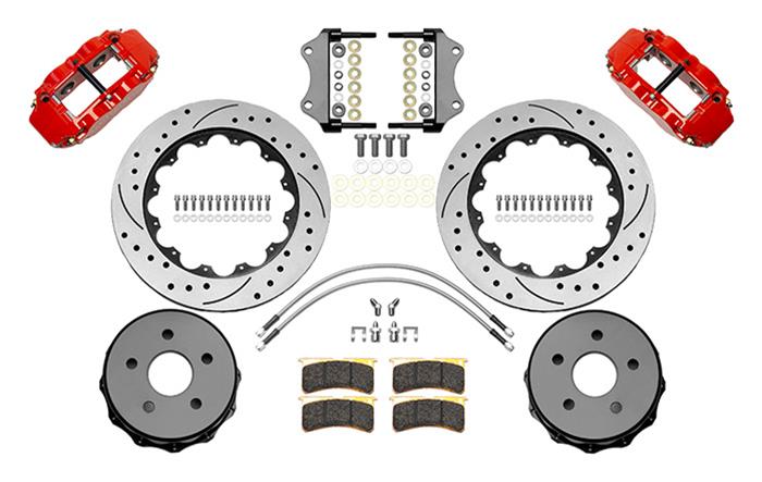 Wilwood Forged Narrow Superlite 4R Big Brake Rear Brake Kits 140-16179-DR