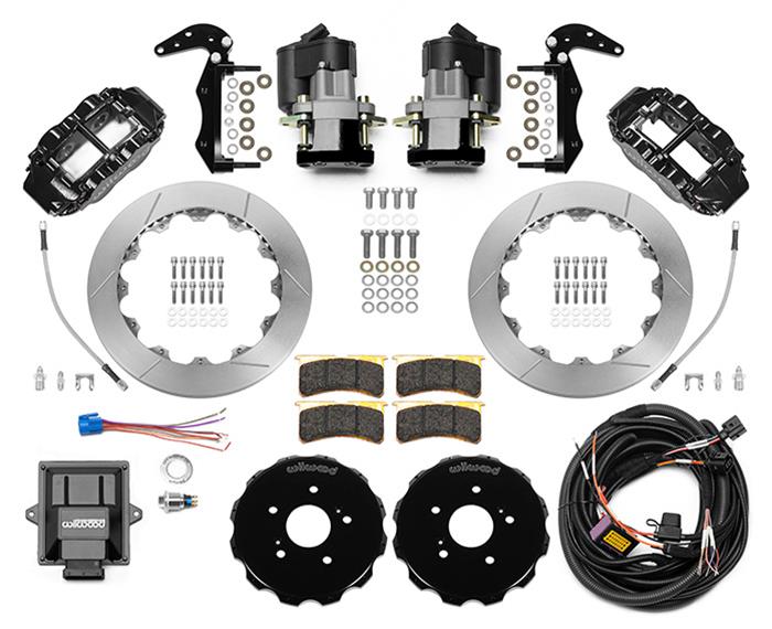 Wilwood Forged Narrow Superlite 4R Big Brake Rear Parking Brake Kits 140-16347