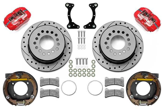 Wilwood Forged DynaPro Low-Profile Rear Parking Brake Kits 140-16406-DR