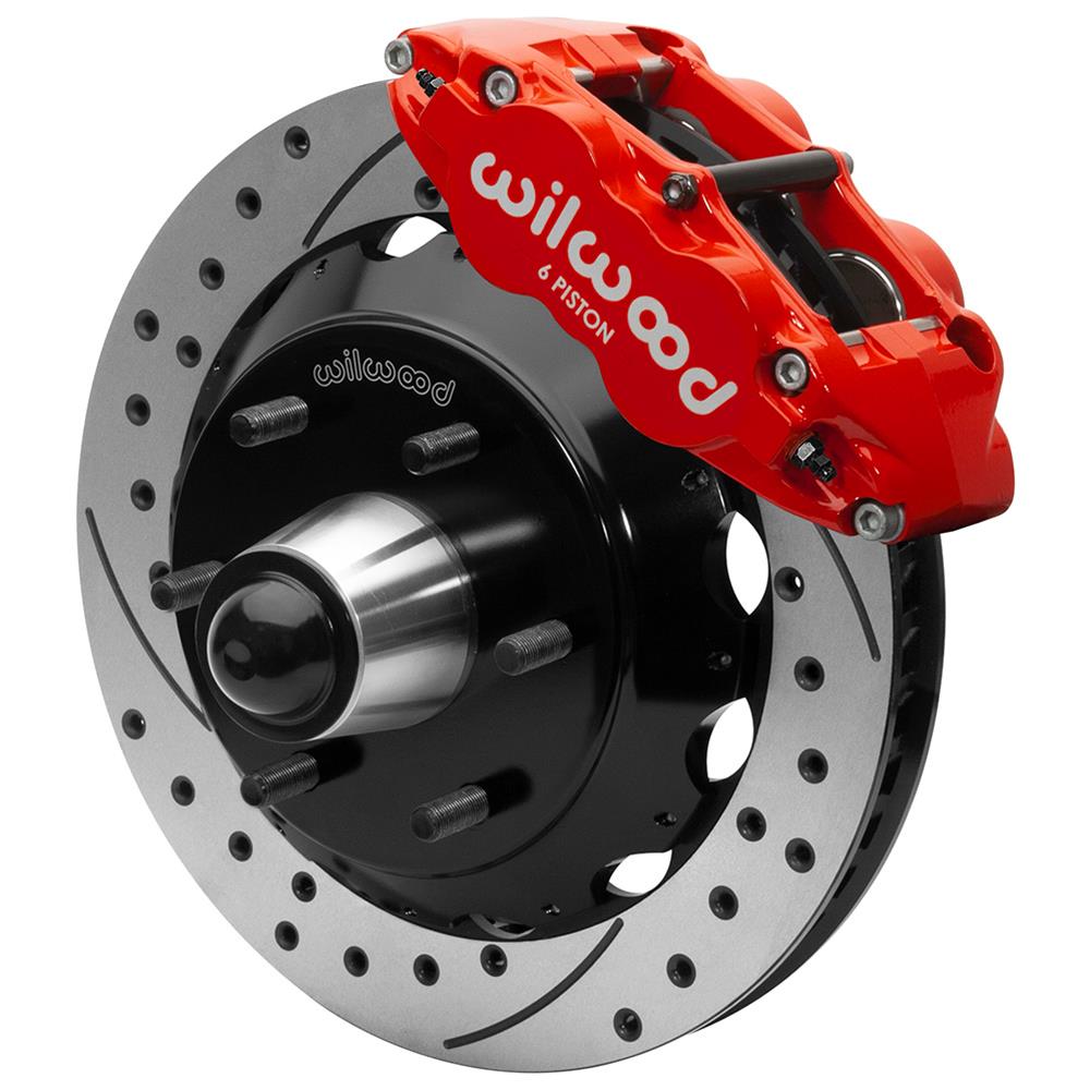 Wilwood Forged Narrow Superlite 6R Big Brake Front Brake Kits 140-16457-DR