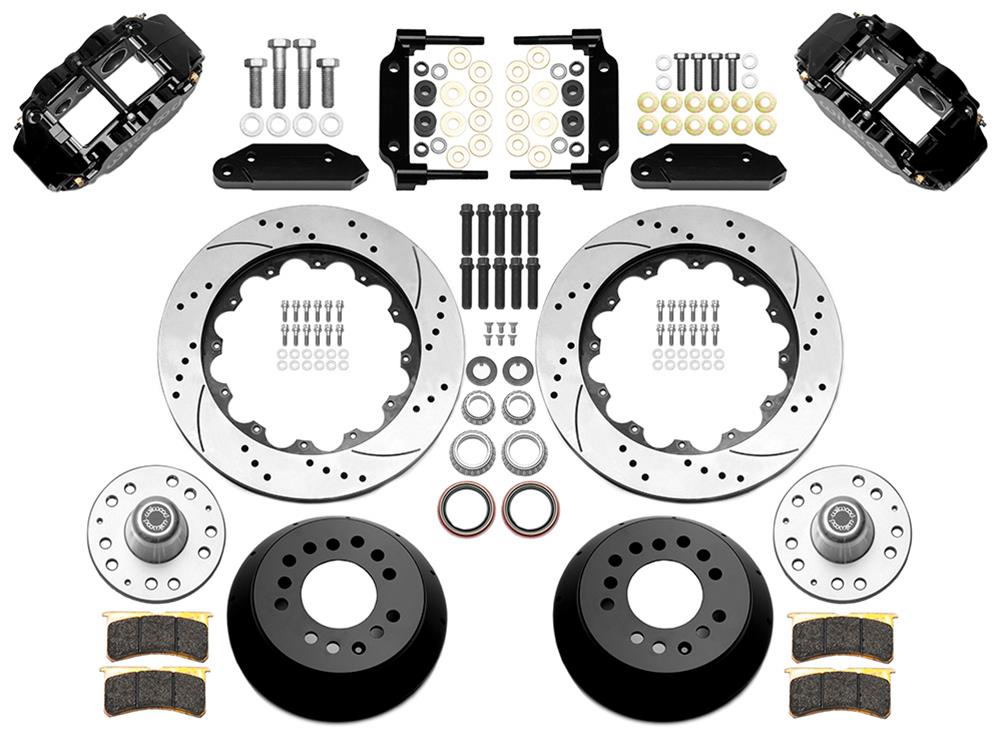 Wilwood Forged Narrow Superlite 6R Big Brake Front Brake Kits 140-16496-D