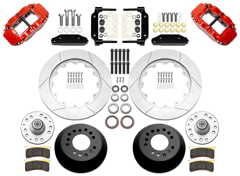 Wilwood Forged Narrow Superlite 6R Big Brake Front Brake Kits 140-16496-R