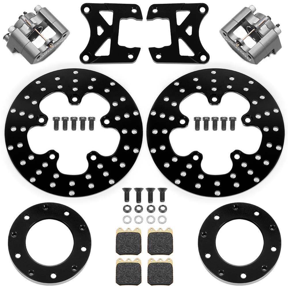 Wilwood Dynalite Single Floater Front Drag Brake Kits 140-16558-D